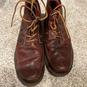 Men’s Rockport Leather Chukka Boots Sz 9.5 EUC